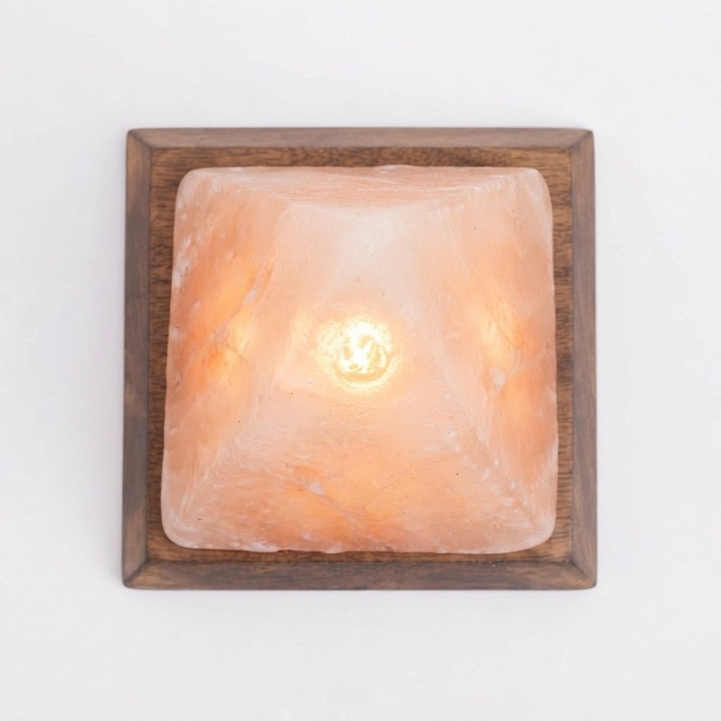 Himalayan Salt Pyramid Lamp Set - Image 3