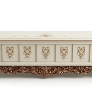 Classic White Wooden Sideboard