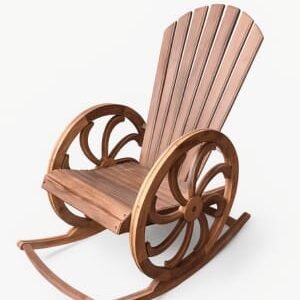 Classic Wooden Rocking Chair
